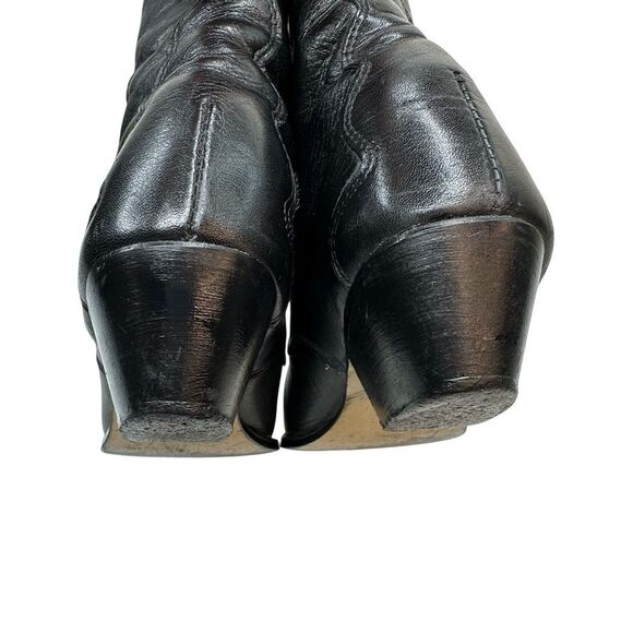 Vintage 🖤 leather boots size 8 - Picture 12 of 13